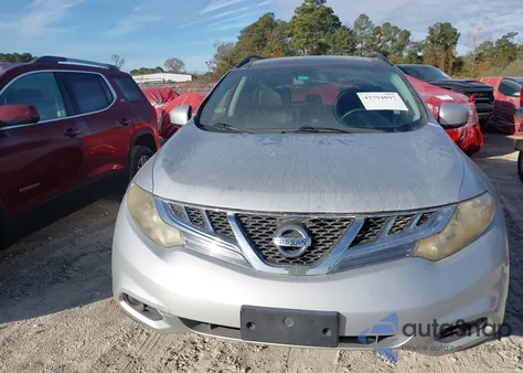 2012 Nissan Murano Sl из США, поврежденный, VIN JN8AZ1MWXCW234327
